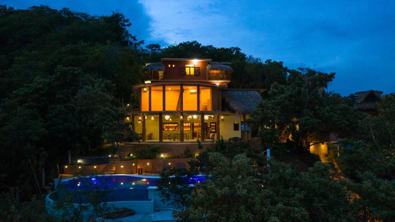 Casa Biulu Panzió Zipolite Kültér fotó